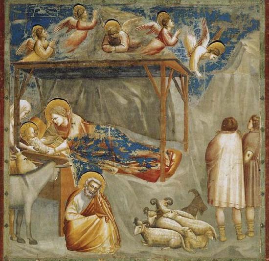 GIOTTO di Bondone Birth of Jesus